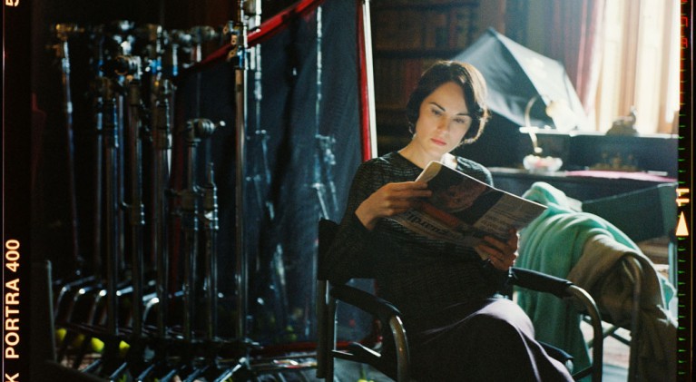 Passing the time on the set of 'Downton Abbey 5'
