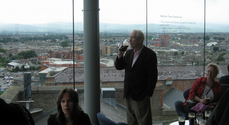 Raising a ‘jar’ to Frank McCourt this St. Patrick’s Day