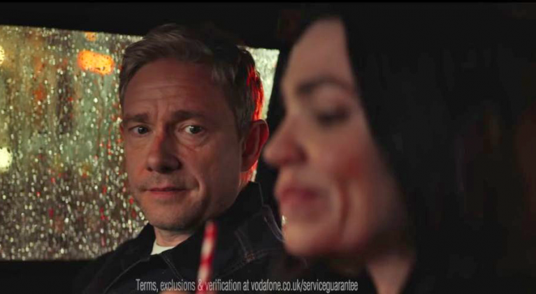 Vodafone’s latest advert with Sherlock’s Martin Freeman deemed misleading by ASA