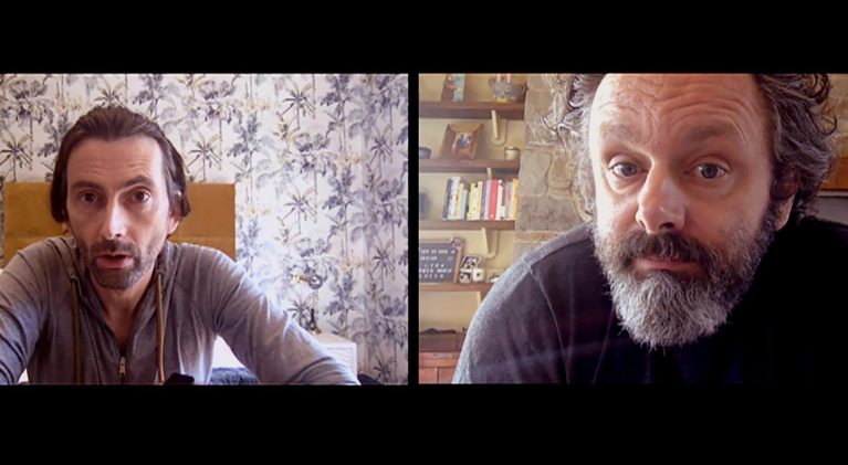 ‘Good Omens’ stars reunite for lockdown comedy, ‘Staged’!